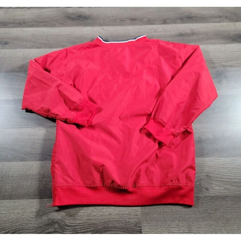 Nike St Louis Cardinals Windbreaker Jacket Boys Small Center Swoosh MLB Vintage